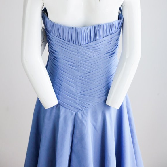 NWT Saison Blanche Pleated Boned Bodice Dress - Picture 7 of 9